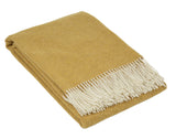 NNEDSZ Hampton Throw - Wool Blend - Ochre