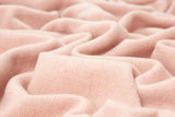 NNEDSZ Oxford Throw - Merino Wool Blend - Blush