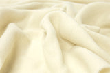 NNEDSZ Oxford Throw - Merino Wool Blend - Ivory