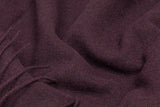 NNEDSZ Paddington Throw - Fine Wool Blend - Plum