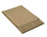NNEDSZ Paddington Throw - Fine Wool Blend - Camel