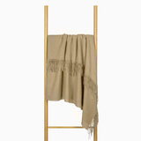 NNEDSZ Paddington Throw - Fine Wool Blend - Camel