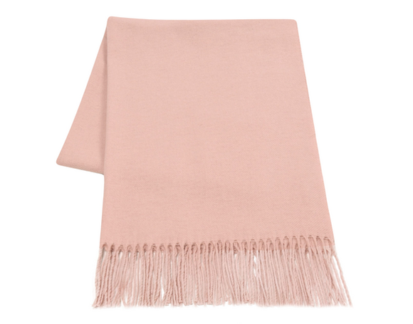 NNEDSZ Paddington Scarf Fine Wool Blend - Blush