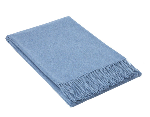 NNEDSZ Paddington Throw - Fine Wool Blend - Blue