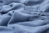 NNEDSZ Paddington Throw - Fine Wool Blend - Blue