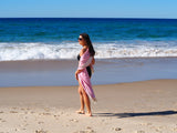NNEDSZ  COTTON TOWEL - ROSE