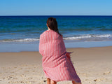 NNEDSZ  COTTON TOWEL - CHERRY