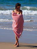 NNEDSZ  COTTON TOWEL - CHERRY