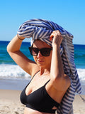 NNEDSZ  COTTON TOWEL - NAVY