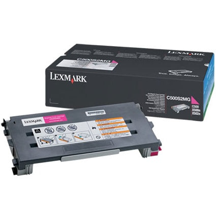 NNEDSZ LEXMARK C500S2MG MAGENTA TONER YIELD 1500 PAGES FOR C500 X500 X502N