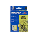 NNEDSZ Brother LC-57Y Yellow Ink FAX-2480C, DCP-130C/330C/540CN/350C, MFC-240C/440CN/3360C/5460CN/5860CN/665CW/465CN/685CW/885CW- up to 400 pages