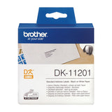 NNEDSZ Brother WHITE STANDARD ADDRESS LABELS, 29MM X 90MM 400 LABELS PER ROLL