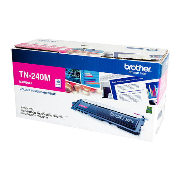 NNEDSZ Brother TN-240M Colour Laser Toner- Magenta, HL-3040CN/3045CN/3070CW/3075CW, DCP-9010CN, MFC-9120CN/9125CN/9320CW/9325CW - up to 1400 pages