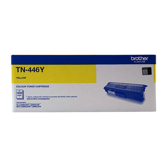 NNEDSZ Brother TN-446Y Colour Laser - Super High Yield Yellow - HL-L8360CDW, MFC-L8900CDW - 6,500 Pages