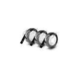 NNEDSZ DYMO Embosser Tape 3pk Black 9mm x 3m