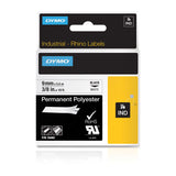 NNEDSZ DYMO Rhino Py Label 9mm Black/White