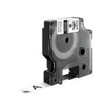 NNEDSZ DYMO Black on White 12mm Tape