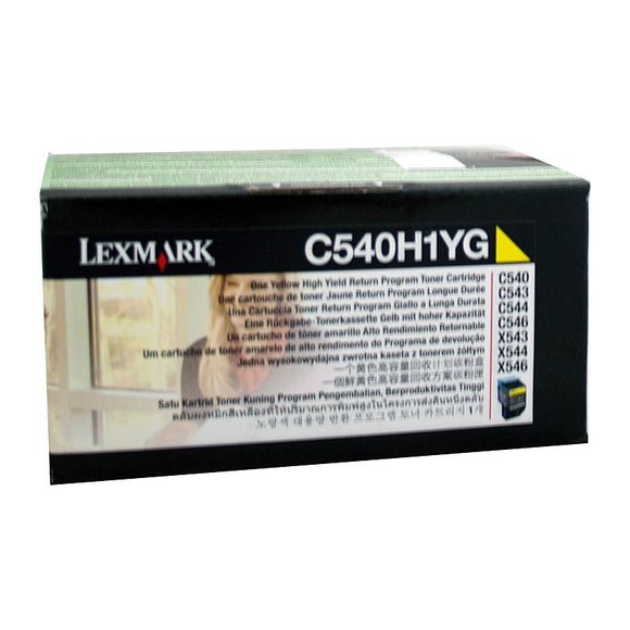 NNEDSZ LEXMARK C540H1YG Yellow Toner