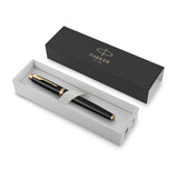 NNEDSZ PARKER IM Black Gd Trm Ball Pen Md Blu