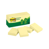 NNEDSZ POST-IT Note 653-RP Yellow 35X48 Pack of 12