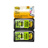 NNEDSZ POST-IT Flag 680-SD2 SgnDte Pack of 2 Box of 6