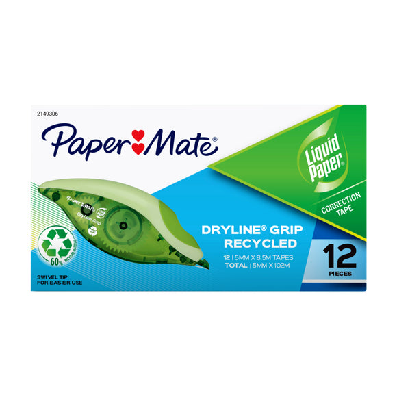 NNEDSZ PAPER MATE LP Dryline Grip Ctn12