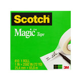 NNEDSZ SCOTCH Magic Tape 810 25.4mm Box of d