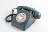NNEDSZ GPO RETRO GPO 746 ROTARY TELEPHONE - GREY