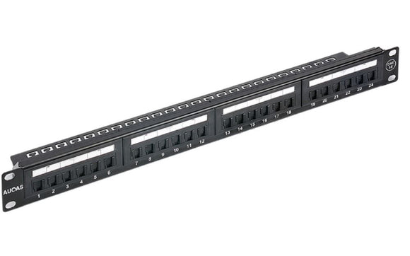 NNEDSZ ASTROTEK 24 Ports UTP Patch Panel CAT6 RJ45 for 19
