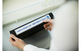 NNEDSZ Genuine Brother TZe-263 Labelling Tape Cassette  Blue on White, 36mm wide, 8m long Compatible with a wide range of Brothers P-touch printers