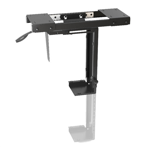 NNEDSZ Adjustable Under-Desk ATX Case Mount with Sliding track, Up to 10kg,360° Swivel