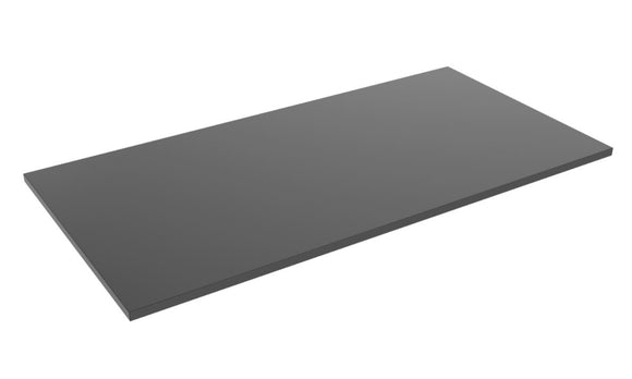 NNEDSZ BRATECK Particle Board Desk Board 1800X750MM Compatible with Sit-Stand Desk Frame - Black