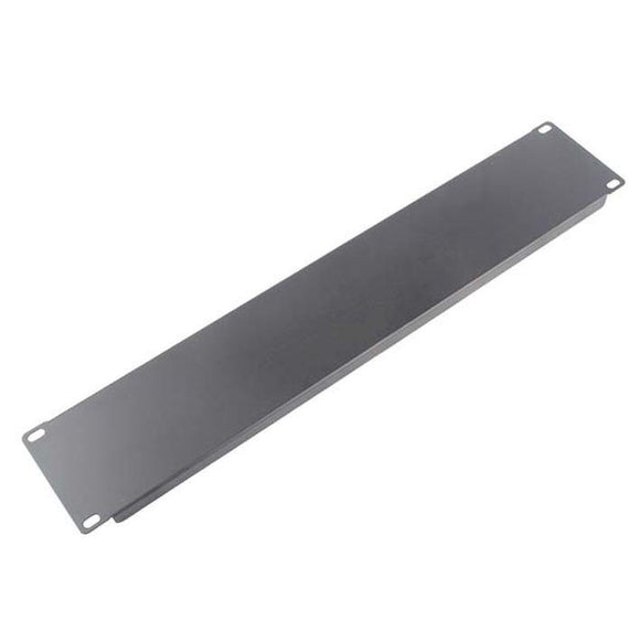 NNEDSZ LDR 2U 19' Blanking Panel - Rack Mountable 19' - Black Metal Construction