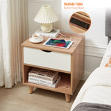 NNEDSZ Bedside Table with Powerboard & USB Ports
