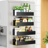 NNEDSZ 4 pack Magnetic Fridge Spice Rack