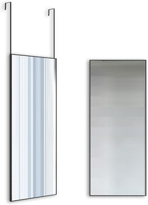 NNEDSZ Full-Length Mirror Long Standing for Bedroom and Bathroom (106 x 35 cm, Black)