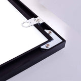 NNEDSZ Full-Length Mirror Long Standing for Bedroom and Bathroom (106 x 35 cm, Black)