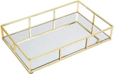 NNEDSZ TGold Mirror Decorative for Storage Jewelry and Makeup accessories