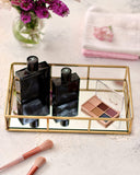 NNEDSZ TGold Mirror Decorative for Storage Jewelry and Makeup accessories