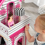 NNEDSZ Dollhouse with Furniture for kids 120 x 83 x 40 cm (Model 6)