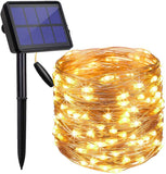 NNEDSZ 200 Waterproof LED Solar Fairy Light Outdoor with 8 Lighting Modes for Home,Garden and Decoration