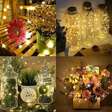 NNEDSZ 200 Waterproof LED Solar Fairy Light Outdoor with 8 Lighting Modes for Home,Garden and Decoration