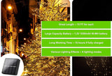 NNEDSZ 200 Waterproof LED Solar Fairy Light Outdoor with 8 Lighting Modes for Home,Garden and Decoration