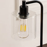 NNEDSZ 2x Pack Industrial Table Lamp with 2 USB Port for Bedside Nightstand Desk and Living Room Office (Bulb not Included)