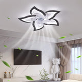 NNEDSZ Low Ceiling Light Fan, Low Profile, 6 Wind Speed, 3 Colors (69 cm)
