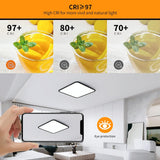 NNEDSZ Dimmable LED Ceiling Light, 40W Anti Blue