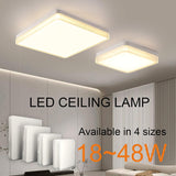 NNEDSZ Flush Mount Ceiling Lights LED, 3000K (15cm 18W)