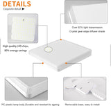 NNEDSZ Flush Mount Ceiling Lights LED, 3000K (15cm 18W)