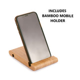 NNEDSZ 3 Pieces Bamboo Cutting Board with Juice Groove and Mobile Holder included for Home Kitchen