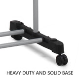 NNEDSZ Folding 3 Tier Clothes Laundry Drying Rack with Stainless Steel Tubes for Indoor & Outdoor Home